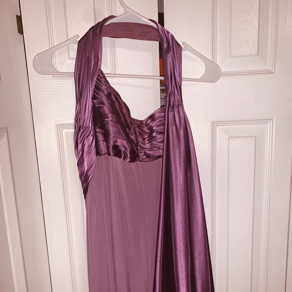 David’s Bridal Bridesmaid dress in lilac Size 14 - Picture 1 of 8